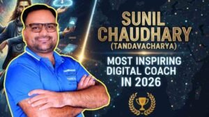Tandavacharya Most Inspiring Digital Coach 2026 Award